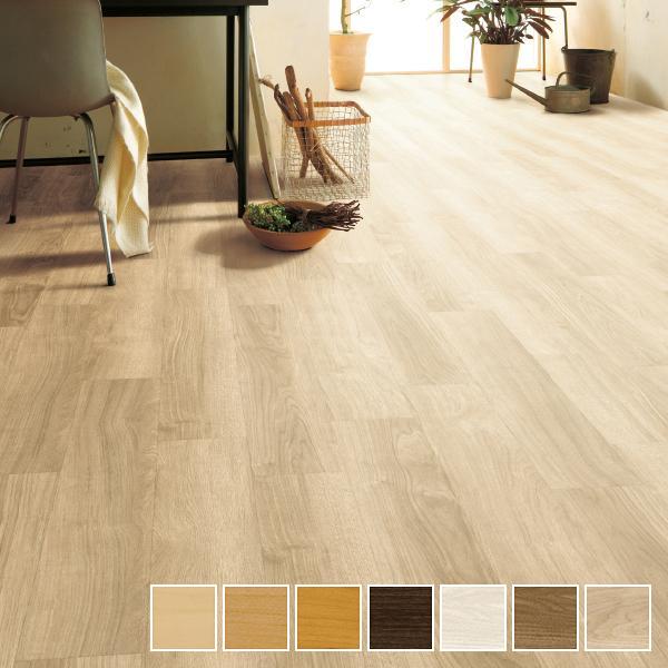 東リ（TOLI） フロアタイル 木目 白 北欧 おしゃれ 重ね貼り プロ 業務