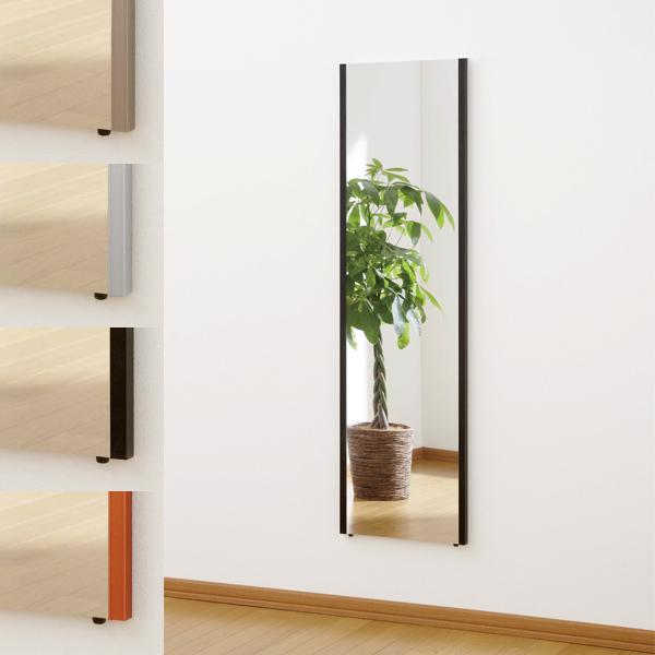 ロング姿見 40×140cm 壁掛け鏡 ウォールミラー 姿見鏡 フィルムミラー