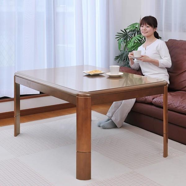 こたつ 長方形 高さ 調節 可変 継ぎ足 80×120cm : うさぎ屋 インテリア
