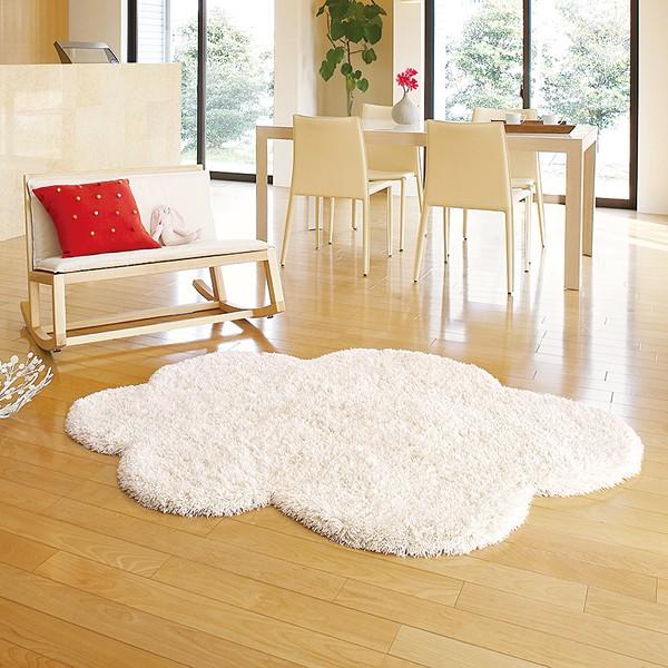 ラグ おしゃれ 東リ ラグマット 雲 くも クモ インテリア カジュアル 子供部屋 無地 アクセント かわいい うさぎ屋 株式会社一兎 通販 Paypayモール