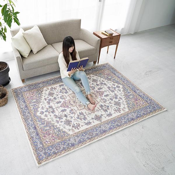 ラグ 140 0cm 北欧 おしゃれ ラグマット マット ヨーロピアン 洗える ホットカーペット対応 滑り止め 幾何学模様 カーペット マイクロプリントパイルラグ Lic Tsz 0050 うさぎ屋 株式会社一兎 通販 Yahoo ショッピング