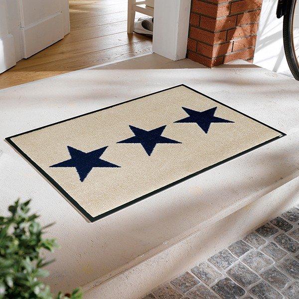 玄関マット おしゃれ 星 室内 屋外 高級感 ラバー 北欧 洗える ドアマット 北欧 屋外用 屋内 薄手 水洗い 薄型 うさぎ屋 株式会社一兎 通販 Paypayモール