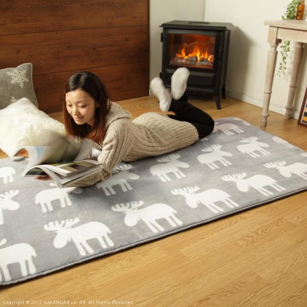 ラグ 1畳用 単品 カバーのみ 190×100cm 長方形 ホットカーペット用 