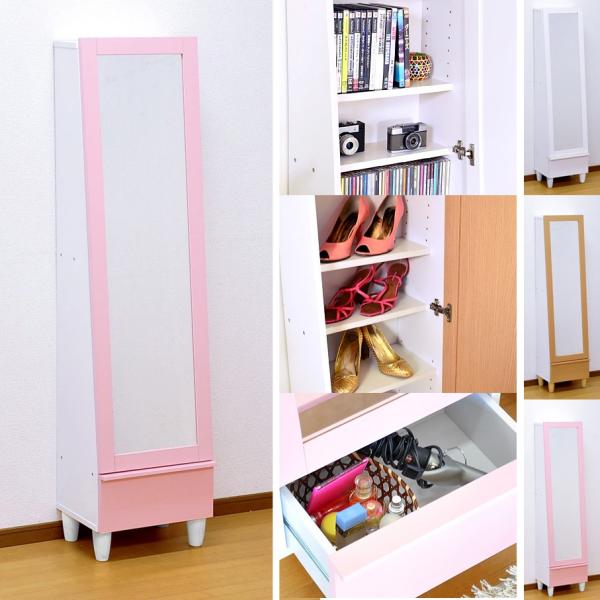 収納付きミラー スタンドミラー かわいい ドレッサー 収納 鏡 Buyee Buyee Japanese Proxy Service Buy From Japan Bot Online