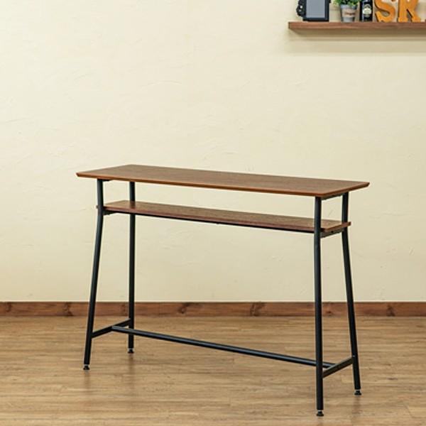 カウンターテーブル おしゃれ 北欧 ヴィンテージ風 カフェ 棚付き パソコンデスク 作業台 勉強机 Skb Utk13 うさぎ屋 株式会社一兎 通販 Yahoo ショッピング