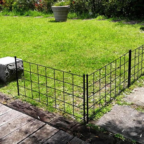 アイアンフェンス フェンス 指すだけ 仕切り シンプル ガーデニング 庭 園芸 おしゃれ 装飾 エクステリア 玄関 土中 埋め込み 差し込み うさぎ屋 株式会社一兎 通販 Paypayモール