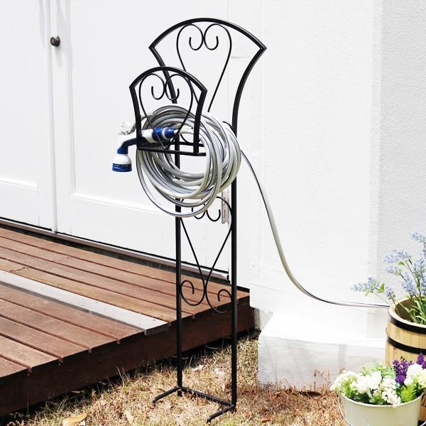 ホースハンガー ガーデニング おしゃれ アイアン 自立 庭 黒 ブラック ヨーロピアン Sms Ipn Hh7997 うさぎ屋 株式会社一兎 通販 Yahoo ショッピング