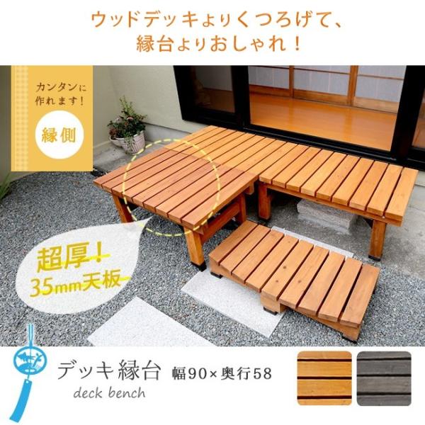 踏み台 ウッドデッキ 縁側 ステップ台 デッキ Diy 木製 天然木 庭 ベランダ 玄関 おしゃれ 屋外 Buyee Buyee 日本の通販商品 オークションの代理入札 代理購入