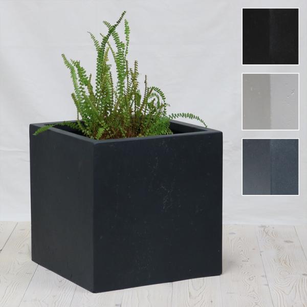 プランター 大型 おしゃれ 花 屋外 正方形 立方体 コンクリート モダン