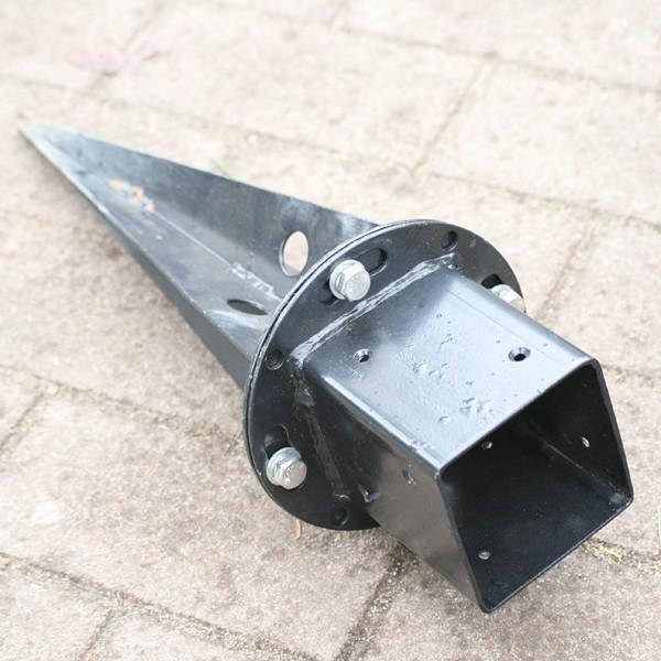 埋め込み用ウッドポール固定金具 フェンス 固定 庭 ガーデニング ピケット 柵 Sms Ubn72 うさぎ屋 株式会社一兎 通販 Yahoo ショッピング