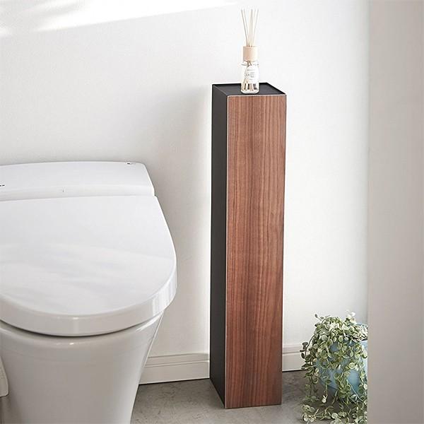 トイレ収納 スリム 細い ラック トイレットペーパー トイレブラシ 収納 おしゃれ 木目 山崎実業 Buyee Buyee Jasa Perwakilan Pembelian Barang Online Di Jepang