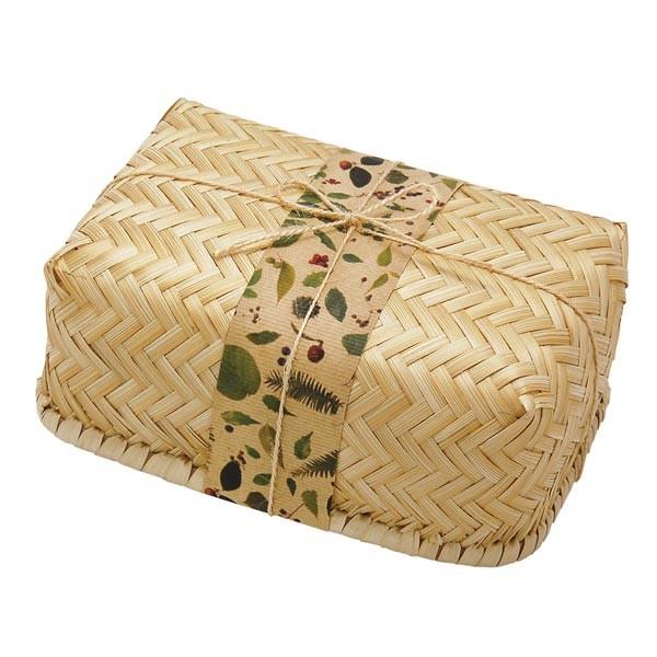 竹カゴ 小物入れ 和風 レトロ 収納ケース インテリア 和 : うさぎ屋