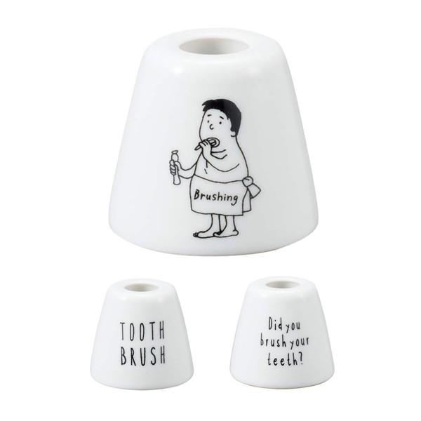 歯ブラシスタンド 歯ブラシホルダー イラスト おしゃれ 歯ブラシ立て かわいい Toh うさぎ屋 株式会社一兎 通販 Yahoo ショッピング