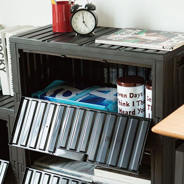 コンテナボックス ワイド 横向き 収納ボックス 収納ケース 折りたたみ 折り畳み おしゃれ インテリア 小物入れ ホワイト 白 ブラック 黒 倉庫 車庫 45l Toh 3587 うさぎ屋 株式会社一兎 通販 Yahoo ショッピング