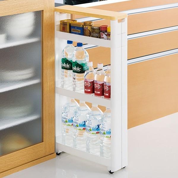 隙間収納棚 ラック 12cm キッチン 洗面所 4段 スリム 細い キャスター付き Buyee Buyee Japanese Proxy Service Buy From Japan Bot Online