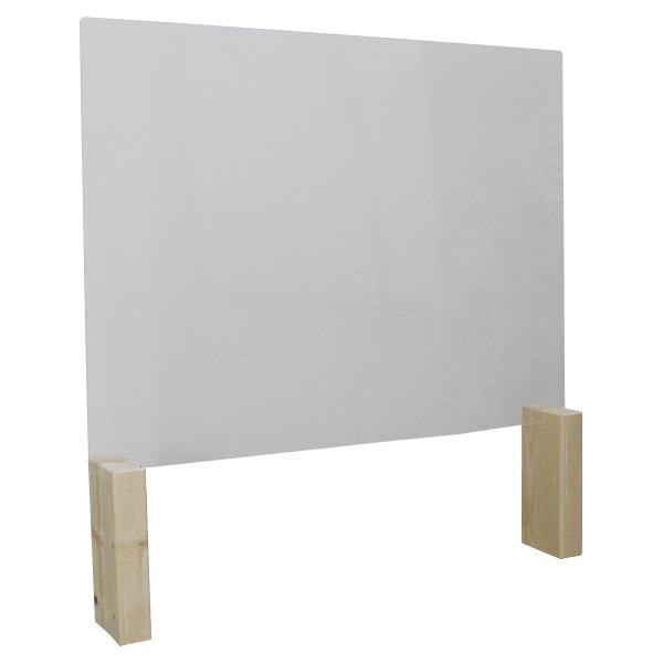 飲食店のテーブルや、カウンターにピッタリ！シンプルな天然木製の脚付きの飛沫ガードパネルです。卓上でも圧迫感を与えにくい枠無しタイプです。サイズ樹脂板：66×50cm木製スタンド・標準：4×4×8.5cm・ロング：4×8.5×19.5cm材質...