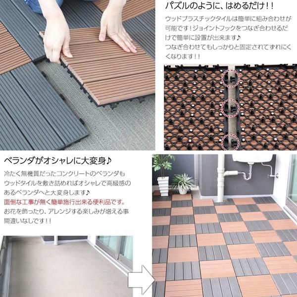 ジョイントタイル ウッドデッキ パネル ベランダ 床材 Diy プラスチック Buyee Buyee 提供一站式最全面最專業現地yahoo Japan拍賣代bid代拍代購服務 Bot Online