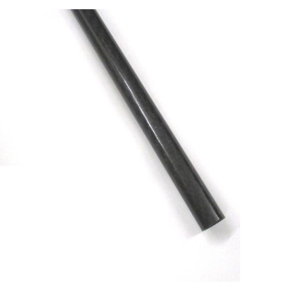 ストレート カーボンパイプ 15mmx500mm （カーボンメッシュ・クリア仕上げ）ツヤあり 炭素繊維チューブ