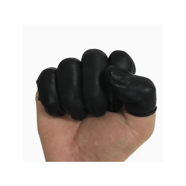 ラテックス製の指サックです