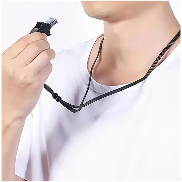 素材：ABSプラスチックパッケージ：ストラップ付きのホイッスル1個