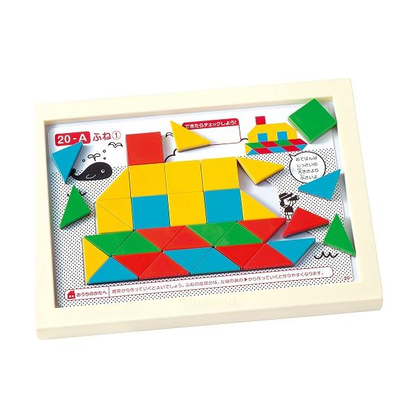Kumontoy くもん 図形モザイクパズル 4歳 公文 くもん出版 知育玩具 教材 送料無料 北海道 沖縄 離島は配送不可 ウサキッズプラスyahoo店 通販 Yahoo ショッピング