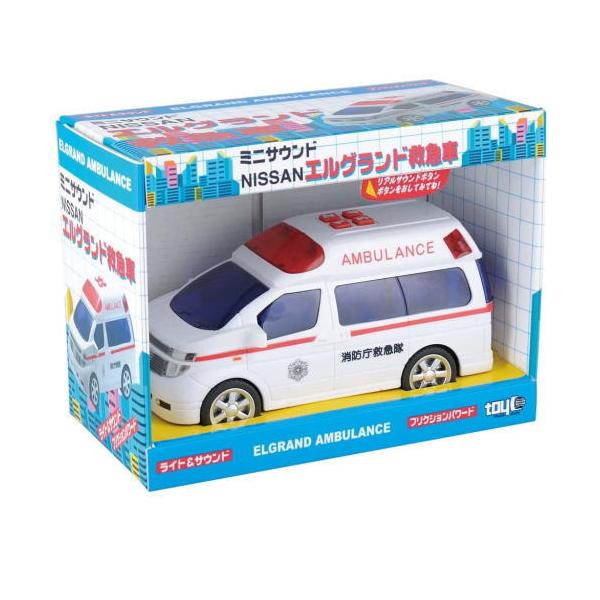 ミニサウンド エルグランド救急車 006949 サウンドシリーズ トイコー