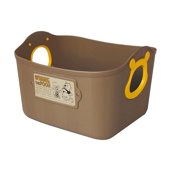 持ち手がプーさんの収納ボックス缶ジュース・ビール(350ml)が6個ピッタリ入るサイズCDやDVD、ランドリー用品やお菓子の収納など、使い方はあなた次第お部屋のインテリアを明るくするカラー&amp;デザイン柔らか素材で安心・安全、そして便利...