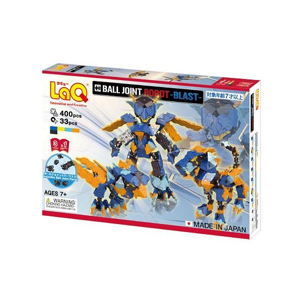 大人気のボールジョイントロボットに、疾走感があふれてスタイリッシュな「ブラスト」が新登場！関節を自由自在に動かしてポージングを楽しもう！3種のモデルに組み換えられます。(2025年10月発売)※全てのモデルを同時に作ることはできません。【つ...