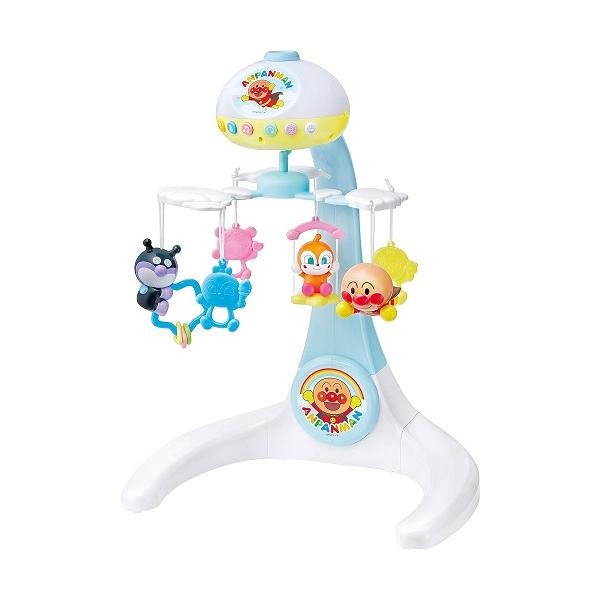 ●天井にアンパンマンと仲間たちの画像が映し出されるプロジェクション機能が搭載され、昼だけでなく夜間のぐずりや寝かしつけにも活躍するメリーです。●ベッドメリー、フロアメリー、ナイトメリーとして使用でき、最終的には本体ユニット部分のみ取り外して...