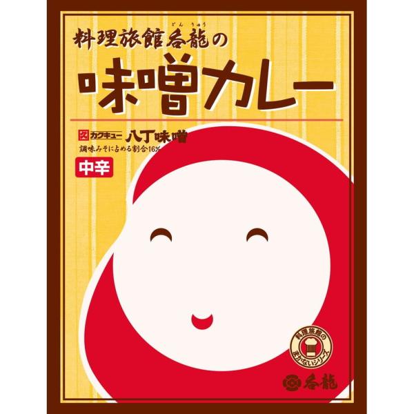 ◆商品説明[メーカー]呑龍[原産国]日本[宅配区分]常温[原材料]味噌カレー：野菜(たまねぎ、じゃがいも、にんじん)、調味みそ(国内製造：米みそ、豆みそ発酵調味料、砂糖)、牛肉、小麦粉、ラード、砂糖、カレー粉、乳等を主要原料とする食品、チャ...
