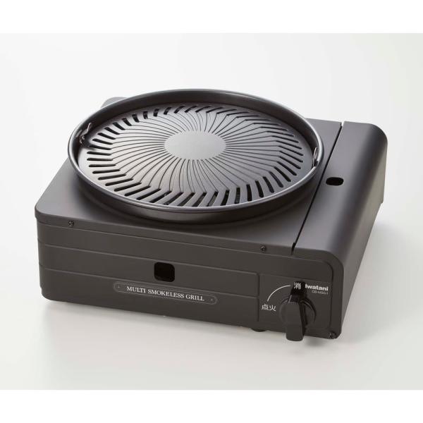 ◆商品説明[メーカー]Iwatani[本体サイズ]幅303×奥行278×高さ140mm[プレートサイズ(直径)]焼肉プレート：約233mmたこ焼きプレート：約200mm（穴の直径：約36mm）[重量]焼肉プレート搭載時：約2.1kgたこ焼き...