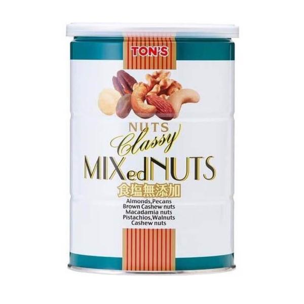 他サイト： 東洋ナッツ食品 食塩無添加 クラッシー ミックスナッツ缶 360g おかし お菓子 おつまみ お茶請け ダイエットの商品画像