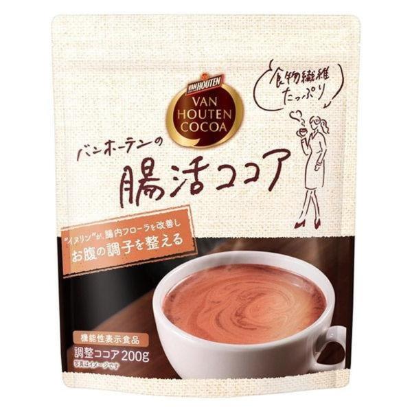 他サイト： 片岡物産 バンホーテンの腸活ココア 200g ココア ミルクココア インスタント 粉末 腸活 ビフィズス菌の商品画像