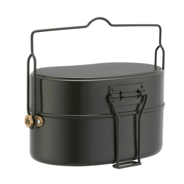 【在庫処分（新品・未使用）】LOGOS(ロゴス) 23式ハンゴウ(2合) 81234400 アウトドア キャンプ 飯盒 BBQ バーベキュー 在庫処分（新品・未使用）】LOGOS(ロゴス) 23式ハンゴウ(2合) 81234400