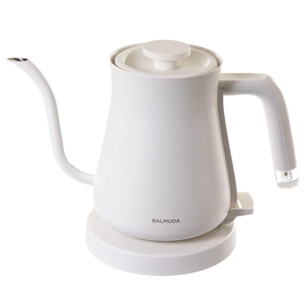 ◆商品説明[メーカー]BALMUDA[カラー]ホワイト[本体寸法]本体のみ：幅269×奥行き128×高さ170mm電源ベース込み：幅269×奥行き142×高さ194mm[本体重量]本体：約0.6kg電源ベース：約0.3kg[容量]0.6L[...