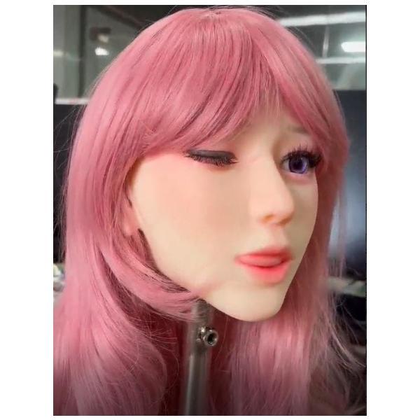 TPEリアルドール カスタムドール マネキンヘッド M16 等身大 ヘアアレンジ練習用  G04