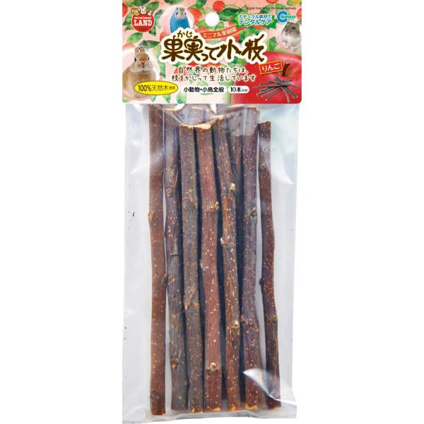 マルカン 果実って小枝りんご 10本 :4906456558866:うさうさラビトリー ヤフー店 通販 果実って小枝 スリムタイプ もも 30本入り
