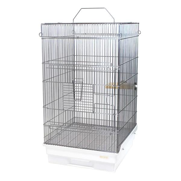 リス、フクロモモンガ、デグーなどに使用できる小動物ケージです。内側から底がかじられにくい設計になっています。お手入れやレイアウトに便利な大きく開く横開き扉は、つまみを引くだけで片手でかんたん開閉できます。フンキリアミは網目が細かく、足がはさ...