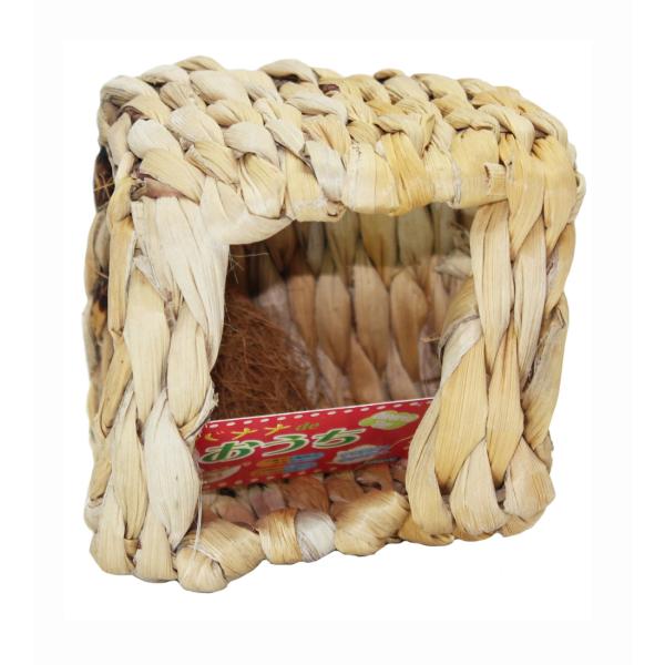 バナナの茎は無着色・無塗装のため、表面に黒い斑点が見られる場合がございますが、自然本来の模様ですのでご安心ください。【サイズ】１００×１００×１００ｍｍ【販売元】川井　栃木県那須郡