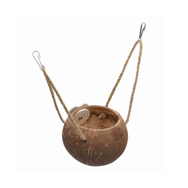 【商品説明】・ヤシの実をくりぬいた可愛いハウス！・２通りの取り付け方で 自由にレイアウト・リスやデグー、モモンガにピッタリのレストルーム※固定用金具付き！【サイズ】約W120xD120xH90mm不定（本体）※自然のヤシの実を使用しておりま...