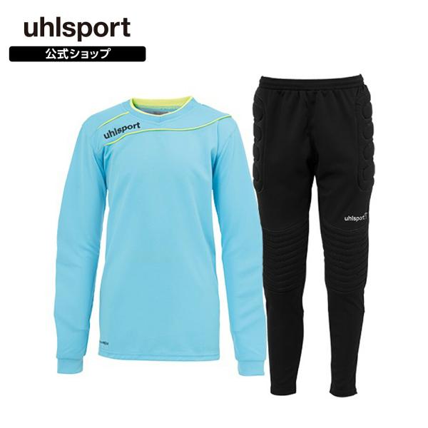ウールシュポルト(uhlsport) ゴールキーパー ストリーム3.0 GK ジュニアセット 上下 1005703 フローイエロー×アイスブルー(03) XXSXSサイズ usbonline_1005703
