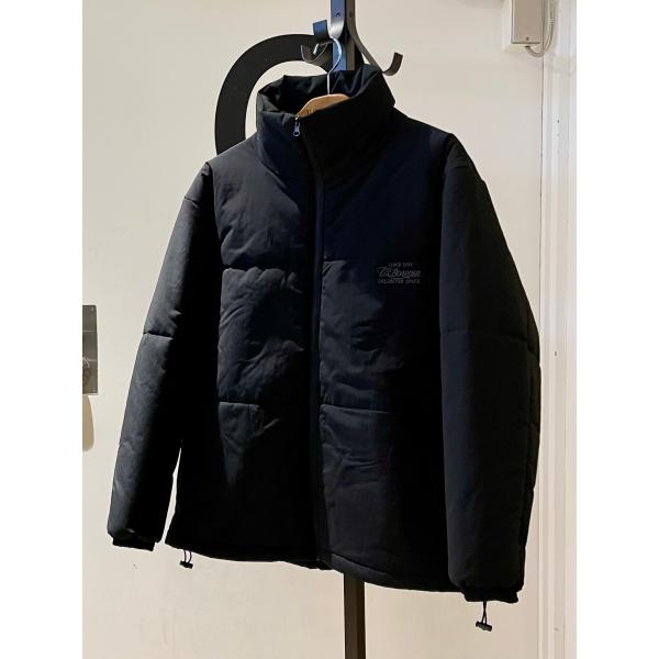 美品！U.S. BOARDERシームレスダウンジャケット ブラック(完売品) U.S.BOARDER（ユーエスボーダー） 中綿ジャケット ダウンジャケット