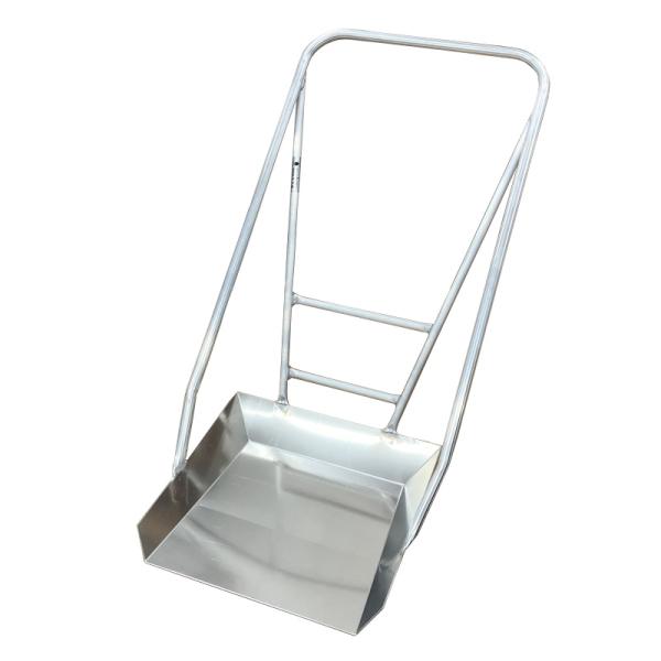 スノーダンプ 強力スノーダンプ ロング型 アルミ製 平型スノーダンプ