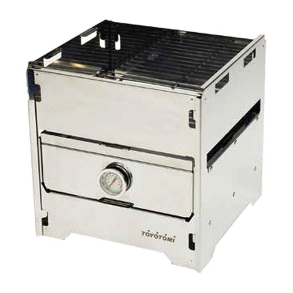 バーベキューコンロ BARBECUE GRILL EN CUBE EN-CB1 エンキューブ アウトドア キャンプ バーベキュー BBQ グリル ピザ オーブン TOYOTOMI トヨトミ D