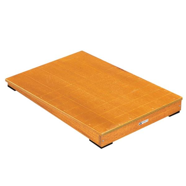 ※コチラの商品は、受注生産品の為、返品・交換などはできませんので予めご了承ください。※受注生産品の為、納期1ヶ月程度かかります。とび箱の踏み切り練習に目安となるライン(溝)入り。品　番：EKF427サイズ：長さ90cm×幅60cm×高さ10...