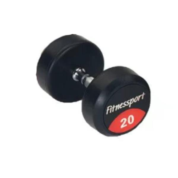 受注生産 ラバーダンベル 2個1組 20kg ETB479 トレーニング ダンベル