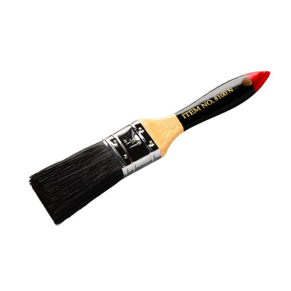 ラスター 8100N 平 黒毛 1.5インチ 1055170015 刷毛 塗料 DIY 豚毛 塗装 印刷 掃除 塗布 大塚刷毛製造 D