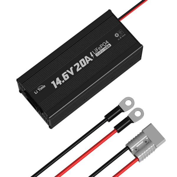 AC充電器 LiTime 12V 20A バッテリー充電器 L12V20A-BCHA-X バッテリー 充電器 バッテリーチャージャー リタイム Li Time 代引不可