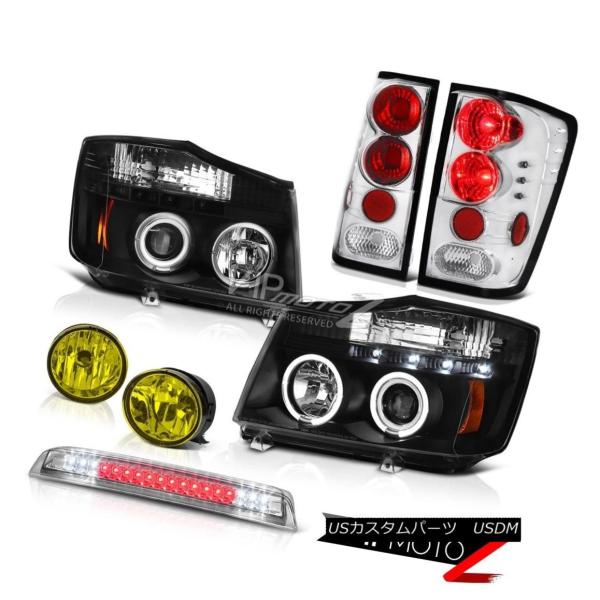 Titan Halo 04 15 ヘッドライト Usdm 自動車 Titan ハローヘッドランプテールライトバンパーフォグクロム3rdブレーキfor Pro 4x Halo Head Usdm 0011 9 Usパーツ取り扱い専門店