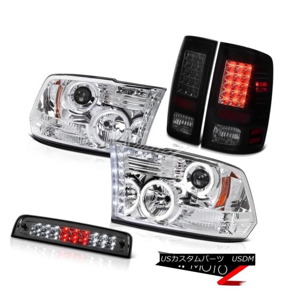 ヘッドライト 09 15ダッジラム1500 3 0lスモーキールーフキャブランプテールライトヘッドランプハローリング 09 15 Dodge 09 15 Ram ライト レンズ Usdm 0015 236 Usパーツ取り扱い専門店 その他ライト Usdm